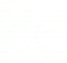 Michelle Watters
Michelle’s passion for photography in the areas of Landscape & Portraits is her driving force. Creatively, Michelle is always searching for that natural moment in life. Michelle was asked by her cousin, who was diagnosed with a rare form of non-hodgkins lymphoma, to utilise her talents to be a part of Scar stories. She was honored to be approached and has seized this opportunity to be involved & help, as this topic is close to her heart. 